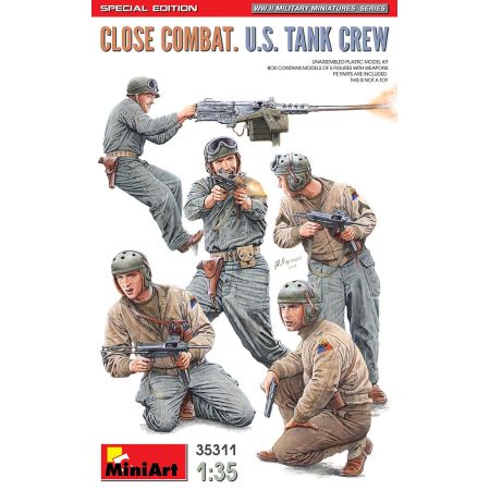 CLOSE COMBAT. U.S. TANK CREW. SPECIAL EDITION 1/35