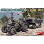 German Tractor D8506 & Trailer 1/35