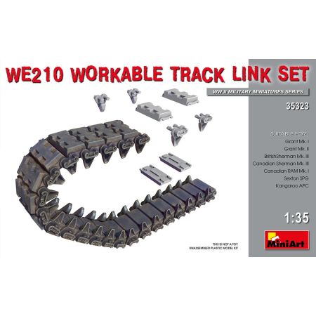 WE210 Workable Track Link Set 1/35