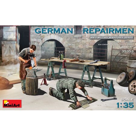 German Repairmen WW II 1/35