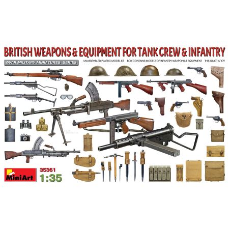 British Weapons & Equipment 1/35