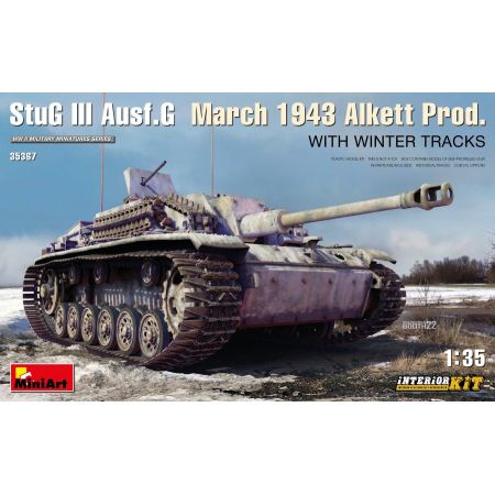 Stug III Ausf.G '43 Alkett Pr. 1/35