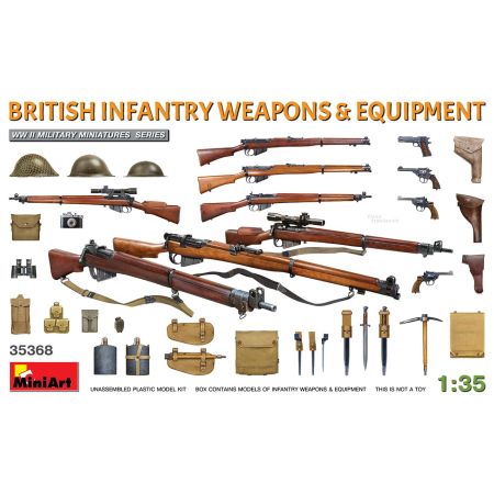 British Infantry Weap. Equip. 1/35