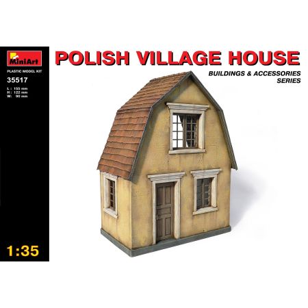 Polish Village House 1/35