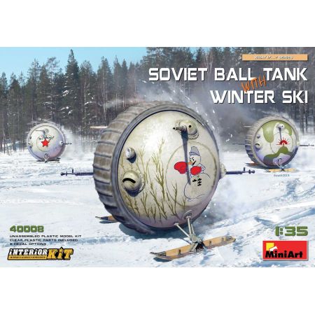 Soviet Ball Tank with Ski Int. 1/35