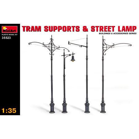 Tram Sup.&Street Lamps 1/35