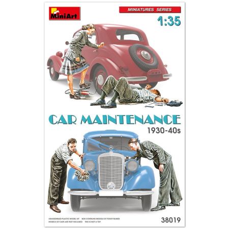 Car Maintenance 1930-40s 1/35
