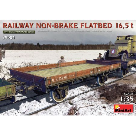 Railway NonBreak Flatbed 16.5t 1/35