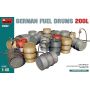 German Fuel Drums 200l. 1/48