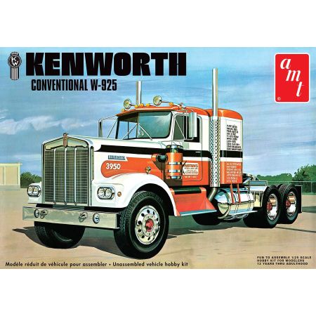 AMT 1021 MAQUETTE CAMION KENWORTH W925 CONVENTIONAL 1/25