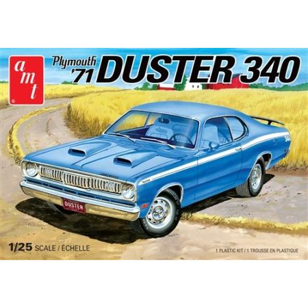 AMT 1118 MAQUETTE VOITURE PLYMOUTH DUSTER 340 1971 1/25