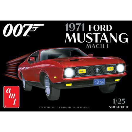 AMT 1187 MAQUETTE VOITURE JAMES BOND FORD MUSTANG MACH I 1971 1/25