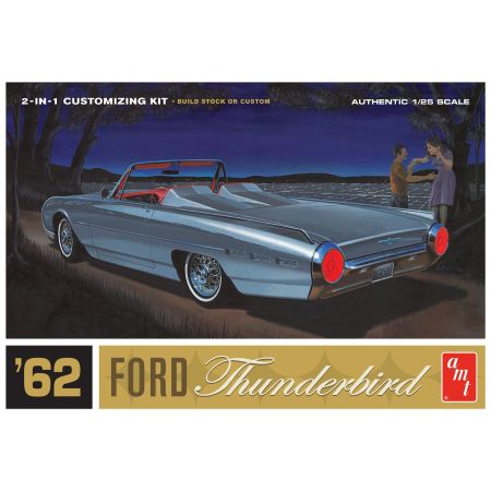 AMT 682 MAQUETTE VOITURE FORD THUNDERBIRD 1962 1/25