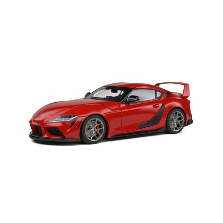 Voiture Miniature de Collection - SOLIDO 1/18 - TOYOTA GR Supra  Streetfighter - 2023 - Red - 1809001