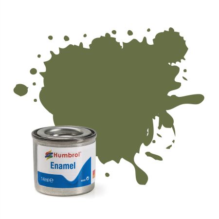 80 Grass Green Matt - 14ml Enamel Paint