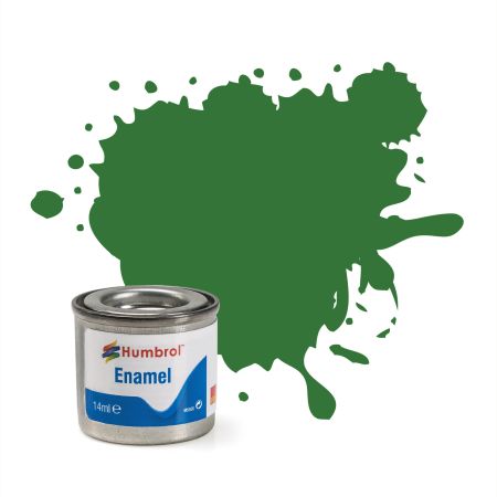 131 Mid Green Satin - 14ml Enamel Paint