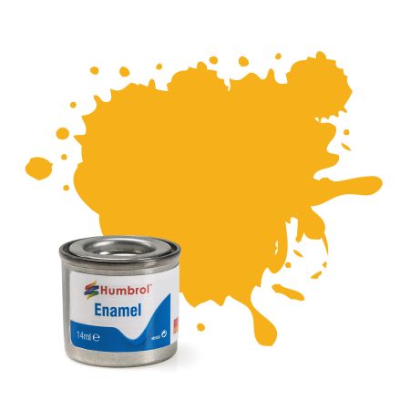 154 Insignia Yellow Matt - 14ml Enamel Paint