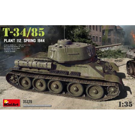 T-34/85 PLANT 112. SPRING 1944 1/35