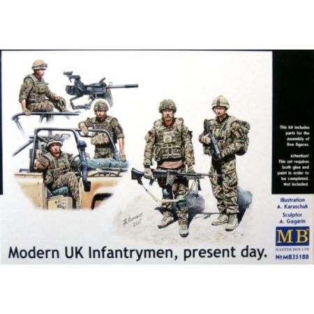 We are Lucky Modern UK Infantry1/35