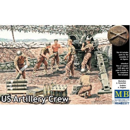 US Artillery Crew WWII 1/35
