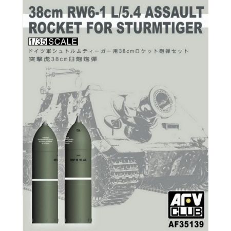 AFV 38 cm RW6 Sturmtiger Ammo 1/35