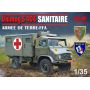 Unimog S 404 Sanitaire Armée de Terre-FFA 1/35