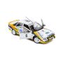 RENAULT R21 TURBO GR.A WHITE N15 M.RATS / M.MENARD RALLY CHARLEMAGNE 1991 1/18