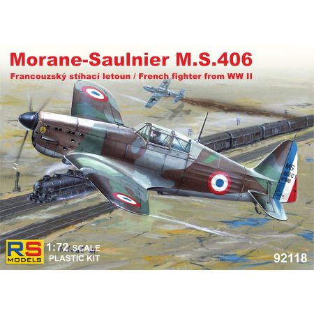 Morane Saulnier MS.406 France 1940 1/72