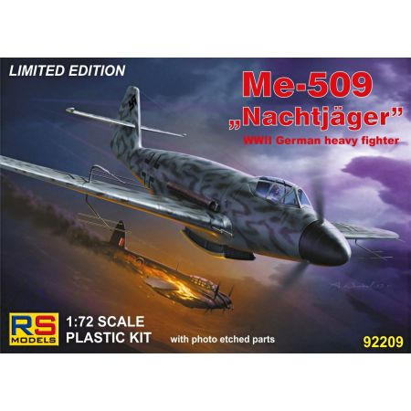 Messerschmitt  Me-509 - Nachtjäger 1/72
