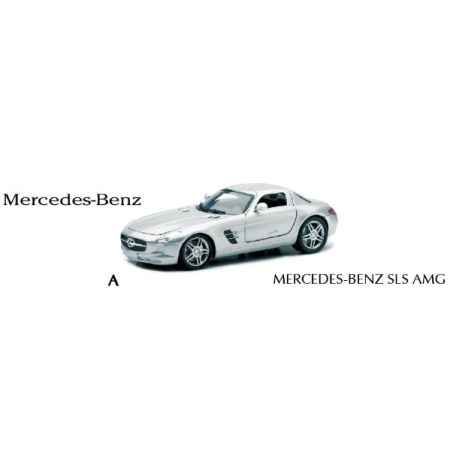 Mercedes-Benz SLS AMG (grise) 1/24