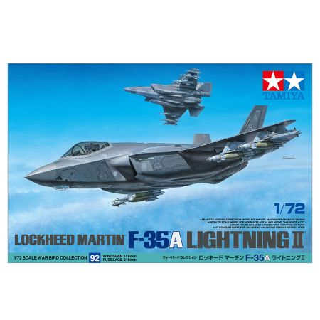 TAMIYA 60792 MAQUETTE AVION LOCKHEED F- 35A LIGHTNING II 1/72