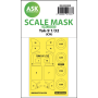 ASK ART SCALE KIT M32048 MASK YAK-9 ONE-SIDED FOR ICM 1/32
