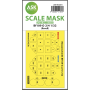 ASK ART SCALE KIT M32051 MASK MESSERSCHMITT BF 109G-2/G-4 DOUBLE-SIDED EXPRESS FOR REVELL 1/32