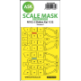 ASK ART SCALE KIT M32060 MASK N1K2-J SHIDEN KAI DOUBLE-SIDED EXPRESS PAINTING FOR HASEGAWA 1/32