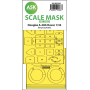 ASK ART SCALE KIT M32063 MASK A-20G HAVOC ONE-SIDED EXPRESS SELF ADHESIVE FOR HK MODEL 1/32