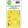 ASK ART SCALE KIT M32064 MASK SPITFIRE MK.IA (MID) DOUBLE-SIDED EXPRESS FIT AND SELF ADHESIVE FOR KOTARE 1/32