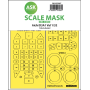 ASK ART SCALE KIT M32067 MASK AICHI D3A1 VAL ONE-SIDED EXPRESS SELF ADHESIVE FOR INFINITY 3206 1/32