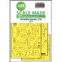 ASK ART SCALE KIT M35008 MASK AH-64D/E DOUBLE-SIDED WITH INSIDE WHITE RUBBER FOR TACOM 1/35