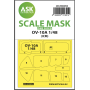 OV-10A one-sided mask self-adhesive pre-cutted for ICM 1/48