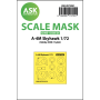 ASK ART SCALE KIT M72041 MASK A-4M SKYHAWK ONE-SIDED PAINTING FOR HOBBY2000/FUJIMI 1/72