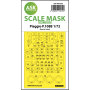 ASK ART SCALE KIT M72055 MASK PIAGGIO P.108B ONE-SIDED PAINTING EXPRESS FOR SPECIAL HOBBY 1/72