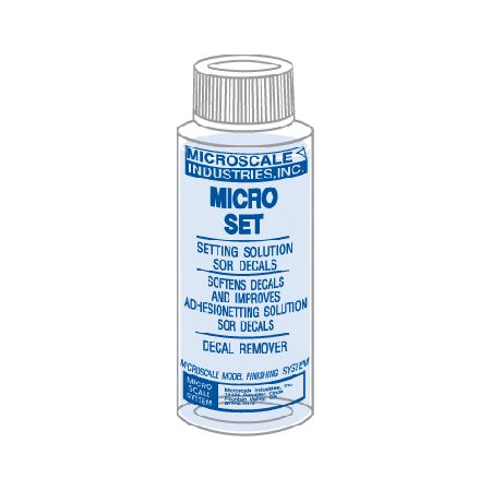 Micro Set Solution - 1 oz. bottle (Decal Setting Solution/Remover)