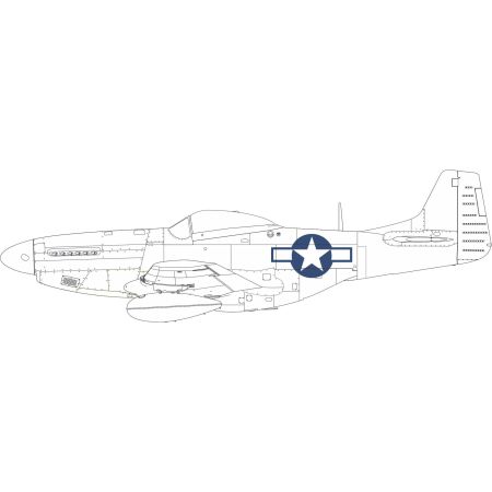EDUARD EX954 P-51D NATIONAL INSIGNIA (EDUARD) 1/48
