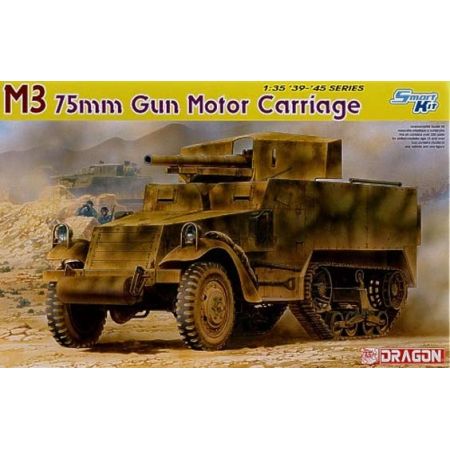 DRAGON 6467 MAQUETTE MILITAIRE CHAR M3 75MM GUN MOTOR CARRIAGE 1/35