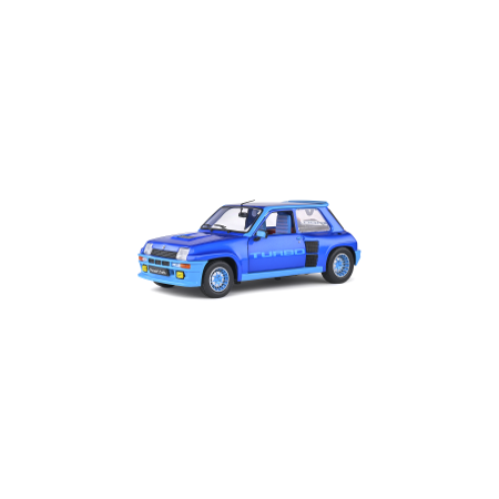 SOLIDO 1801308 RENAULT 5 TURBO BLUE 1981 1/18
