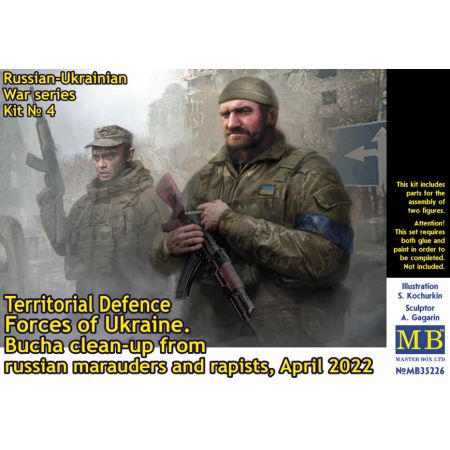 MASTER BOX MB35226 TERRITORIAL DEFENCE UKRAINE 2022 1/35