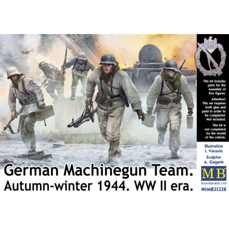 MASTER BOX MB35220 MITRAILLEURS ALLEMANDS AUTOMNE HIVER 1944 WWII 1/35