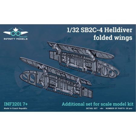INFINITY MODELS 3201-07+ SB2C-4 HELLDIVER FOLDED WINGS 1/32