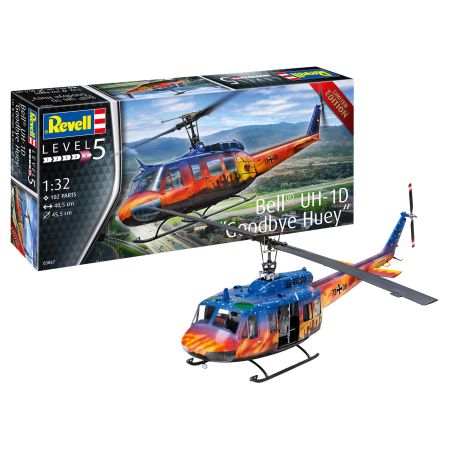 BELL UH-1D "GOODBYE HUEY" MAQUETTE REVELL 1/32