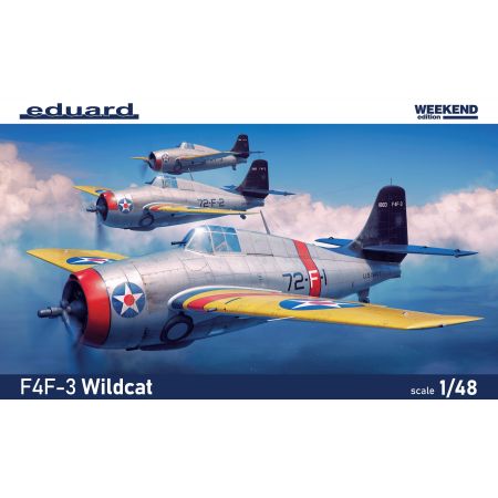 EDUARD 84193 F4F-3 WILDCAT 1/48 MAQUETTE AVION EDITION WEEKEND (84193)